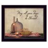 "May all Your Days Be Blessed" By Susan Boyer; Printed Wall Art; Ready To Hang Framed Poster; Black Frame