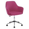 Vanbow.Home Office Chair ; Swivel Adjustable Task Chair Executive Accent Chair with Soft Seat