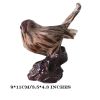 [Sparrow]Artificial Bird Feathered Bird Fake Bird Simulation Ornament Bird Decor