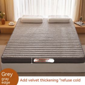 Household Memory Sponge Latex Mattress (Option: Upgrade Grey 10cm thick-90x200cm)