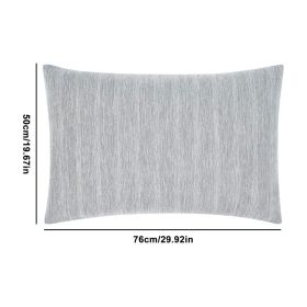 Cooling Pillow Cases Comfortable Breathable (Option: Grey-4pcs)