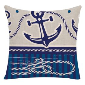 Navigation Series Home Linen Pillowcase (Option: Style14)