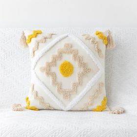 New Bohemian Geometric Tufted Pillowcase (Option: CR89 style-45x45cm)