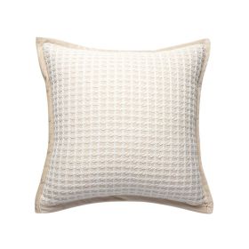 Removable And Washable Pillow Cover For Living Room Sofa (Option: Small fragrant white-45x45cm)