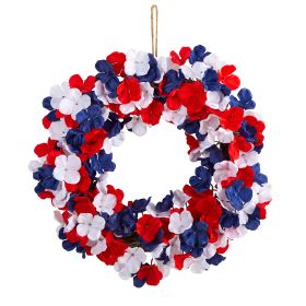 Independence Day Decorative Wreath (size: 18)