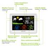 WIRELESS COLOR WEATHER STATION WITH 3 REMOTE SENSORS