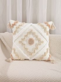 New Bohemian Geometric Tufted Pillowcase (Option: CR91 style-45x45cm)