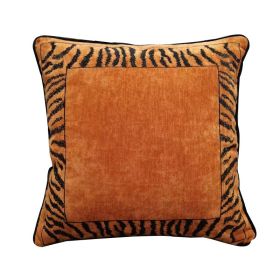 Simple Nordic Living Room Sofa Embroidery Throw Pillow Sofa Back Cover (Option: 3 Style-Pillow core)