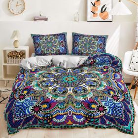 Quilt Cover Printed Suite Bedding (Option: DJL083-240x220)